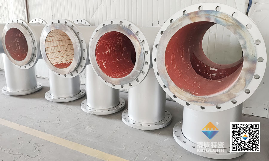 湖南mg不朽情缘耐磨陶瓷内衬三通管道